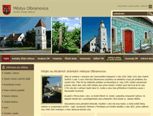Tablet Screenshot of mestys-olbramovice.cz